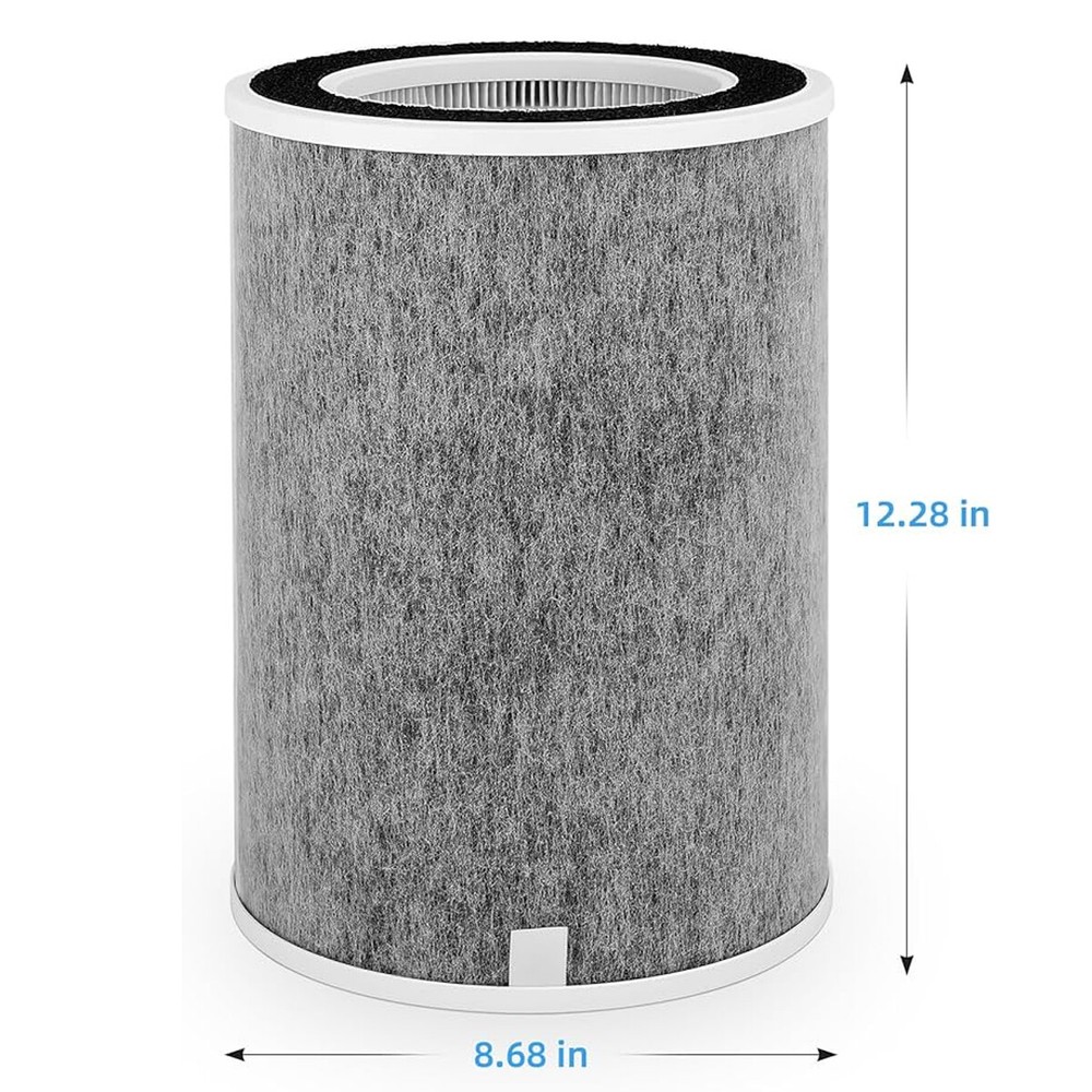 HP202 Replacement Filter Compatible with Shark Air Purifier HE2FKBAS HE2FKBASMB