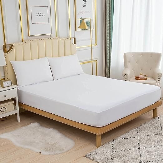 Twin Size Mattress Protector Waterproof Soft Thin 39x75" 8-16" Deep Kingnex