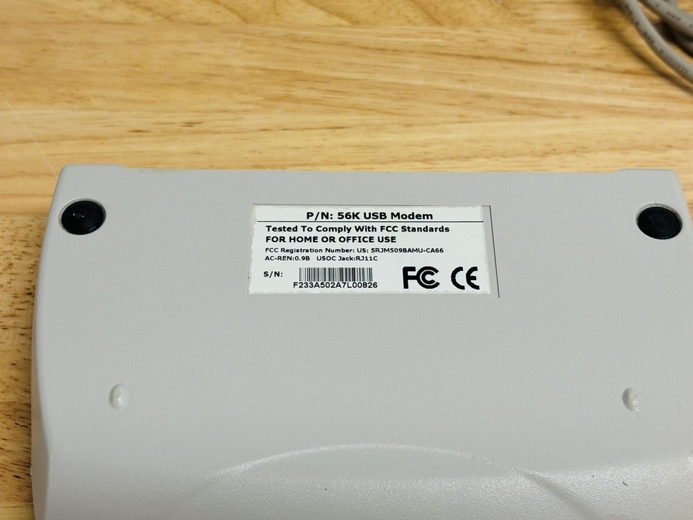 V.92 USB Modem 56k USB Series Tested! For Home Or Office Use