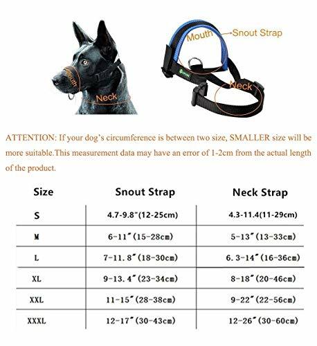 Nylon Dog Muzzle for Small,Medium,Large Dogs Prevent from Biting,Barking