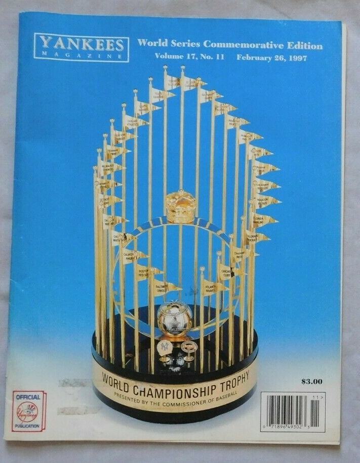 New York Yankees Feb 26th 1997 Magazine Program