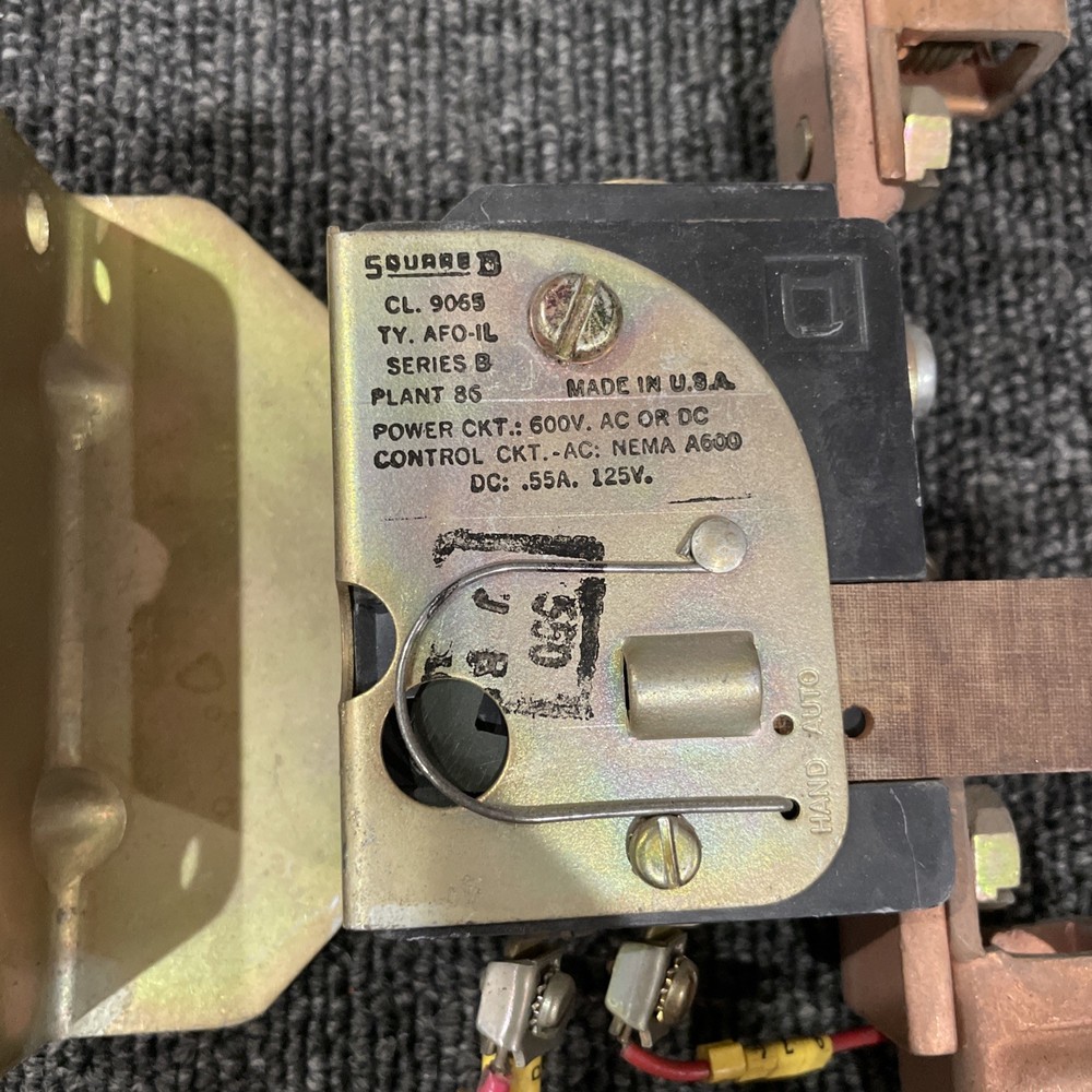 SquareD CL9065 Ser B 125V Relay Switch Type AFO-IL