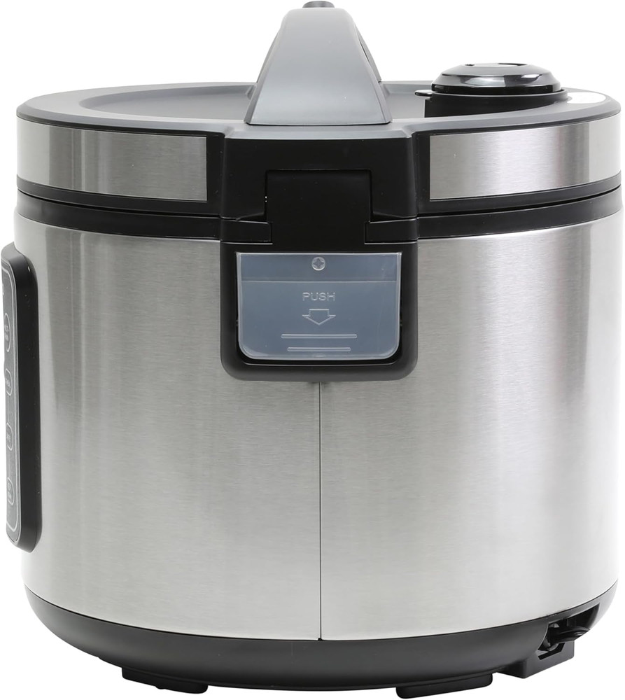 Rice & Grain Multi Cooker Programmable with 9 Preset Functions, Features Delay S