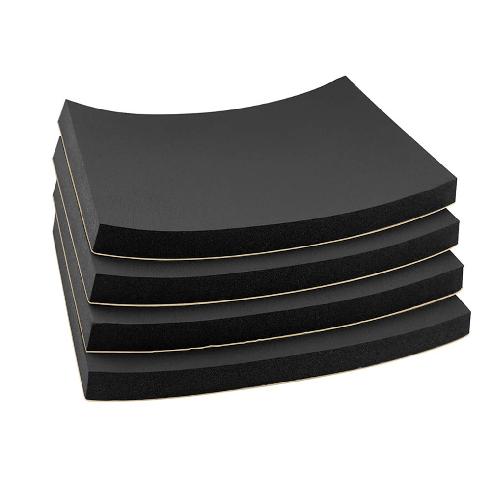 0.37㎡ Adhesive Neoprene Rubber Sheet Sponge Foam Pad for Craft 2cm Thickness