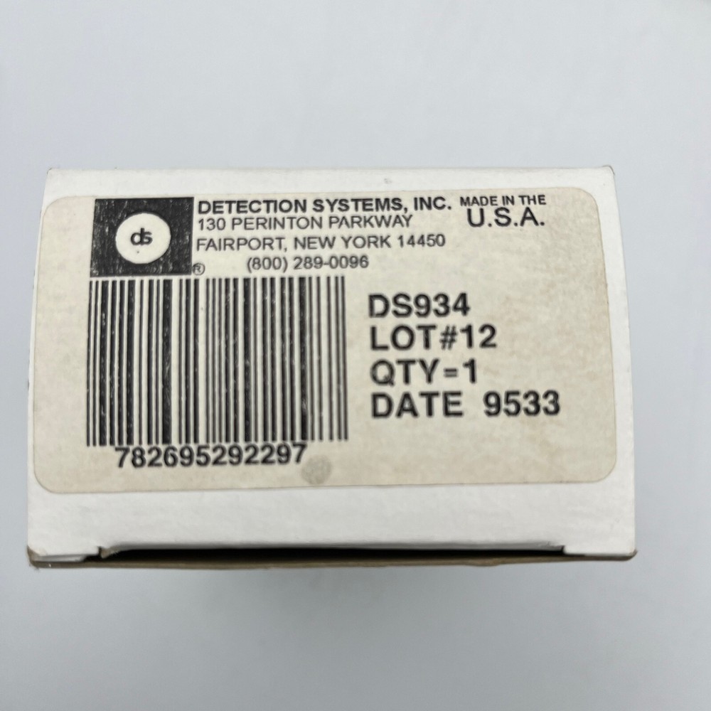 Security Alarm Motion Analyzer Passive Infrared Detector DS934 Detection Systems