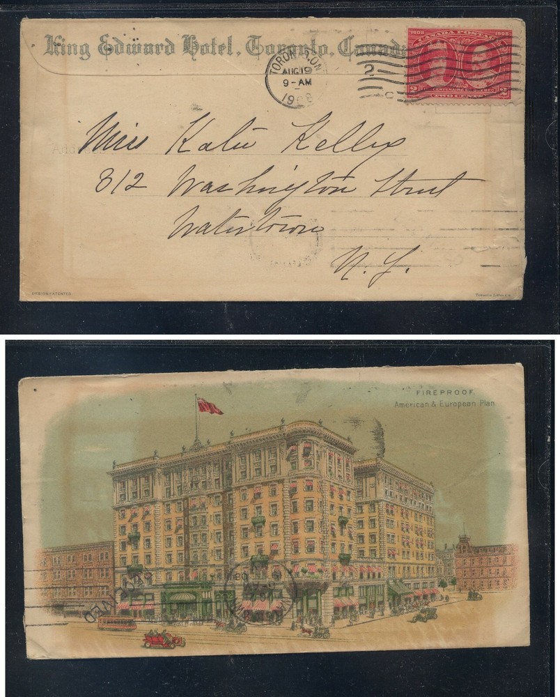Canada  nice  color hotel  ad cover