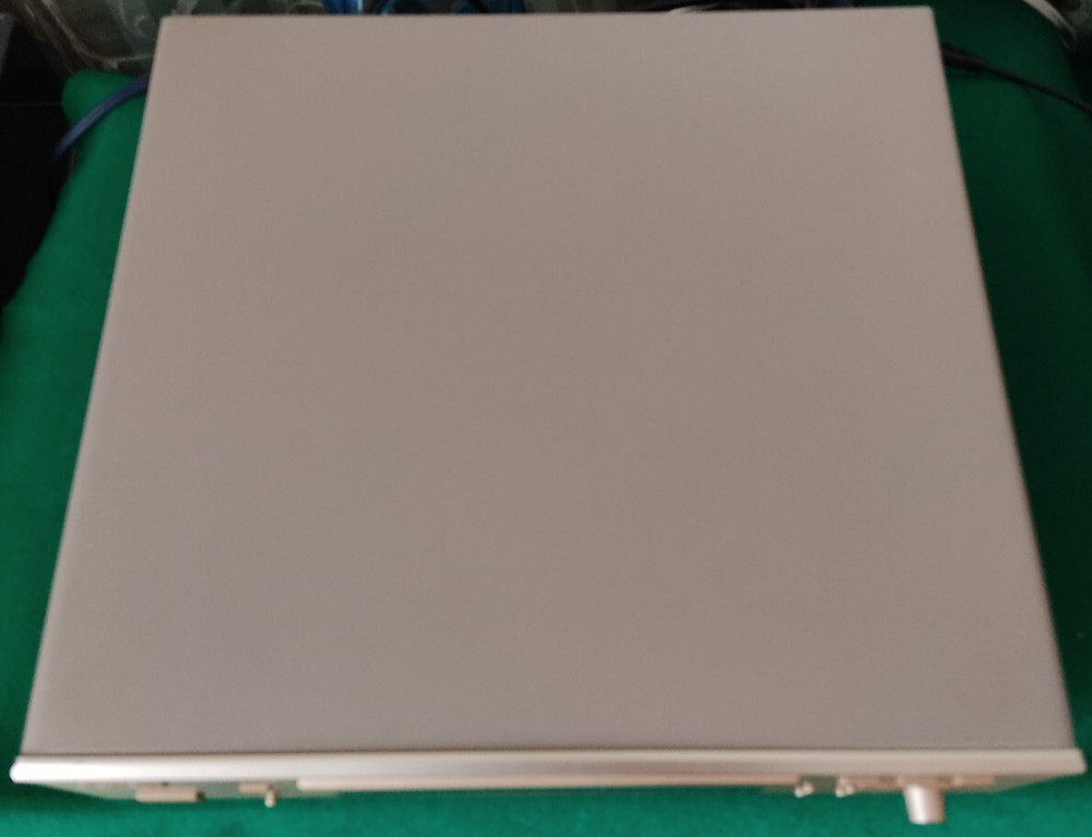 DENON DRR-100 Silver Compact Stereo Cassette Deck Auto Reverse F/S