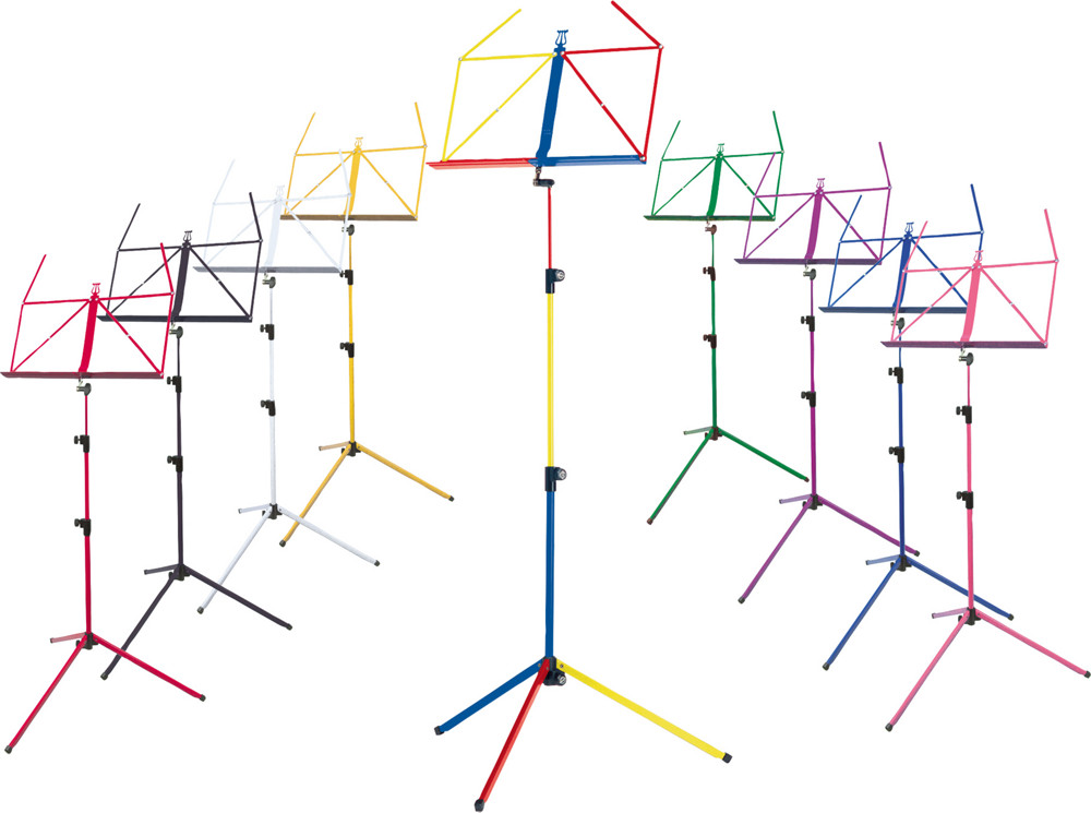 K&M Rainbow Music Stand Blue