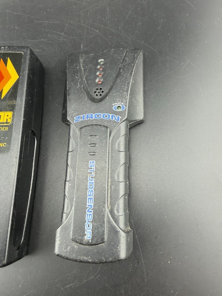 3 ZIRCON STUDSENSOR Stud Sensor Electronic Wall Stud Finder WORKS TESTED