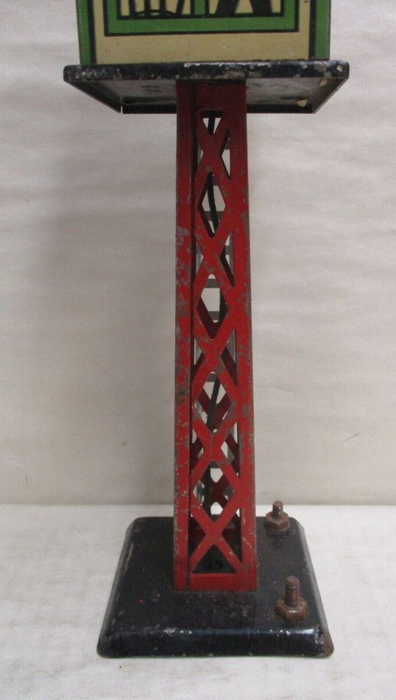 Vintage Marx #413 O Scale Lighted Switchman Yard Tower for Model Train Set