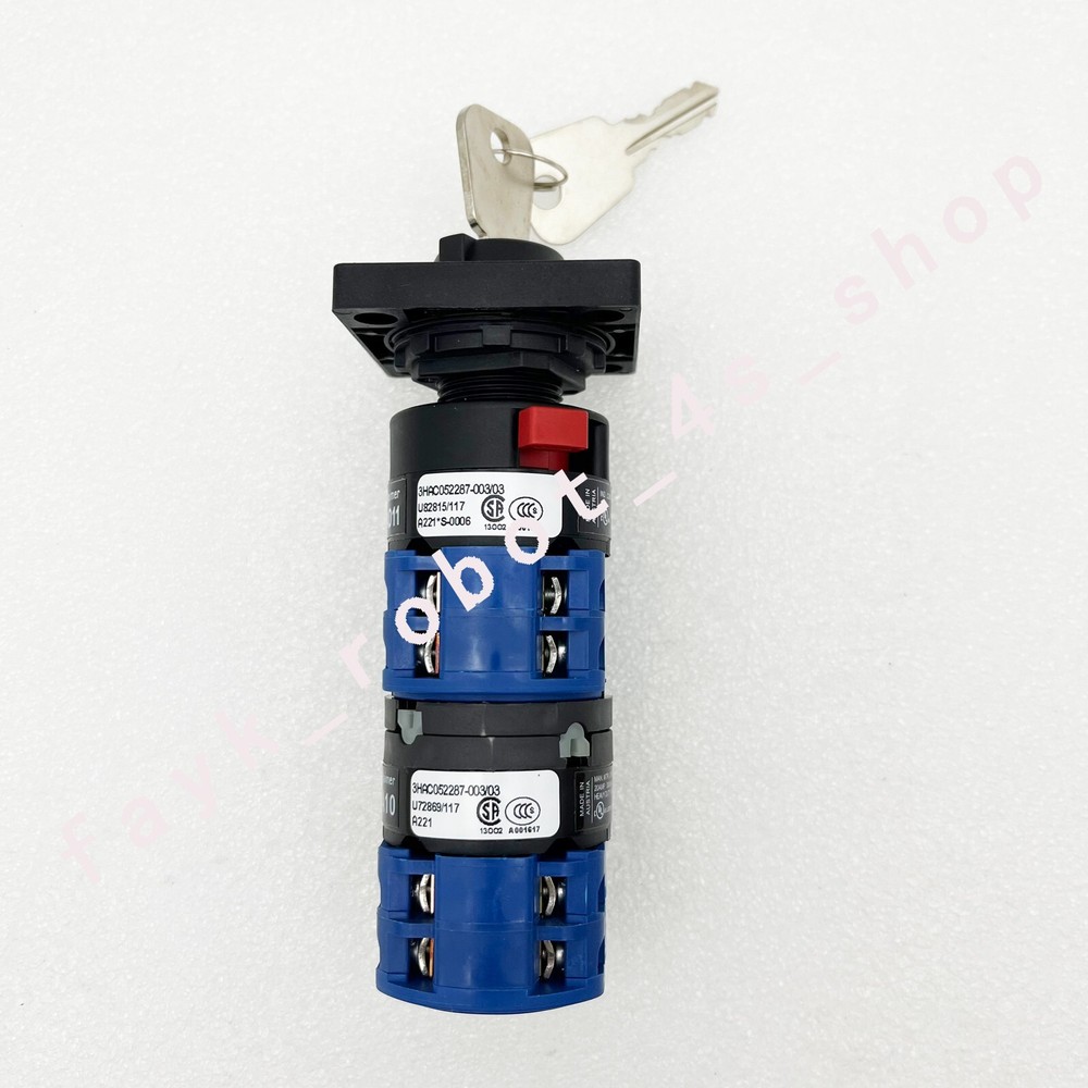 3HAC052287-003/03 2-Level 4-section mode switch for ABB robot control cabinet