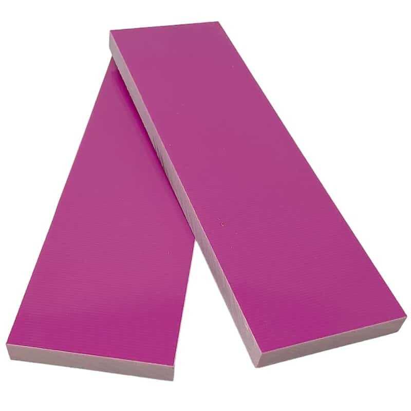 G10 Knife Handle Scales- BUBBLEGUM PINK