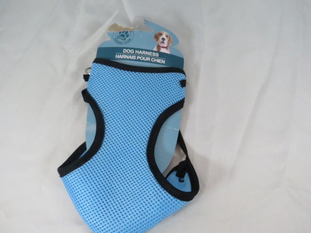 Harness top Dog Comfort Blue & Black Size Small