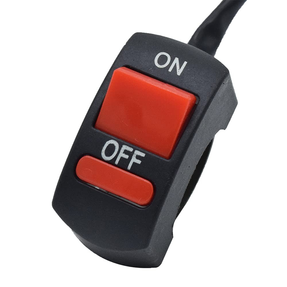 1" 25Mm Motorcycle Handlebar Switch Headlight Fog Light Start Ignition Kill on