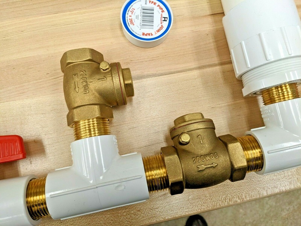1" Hydraulic Ram Water Pump Kit