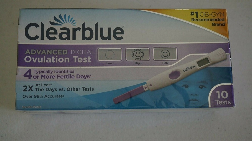 Clearblue Advanced Digital Ovulation Test, Predictor Kit, expire 12/04/2023