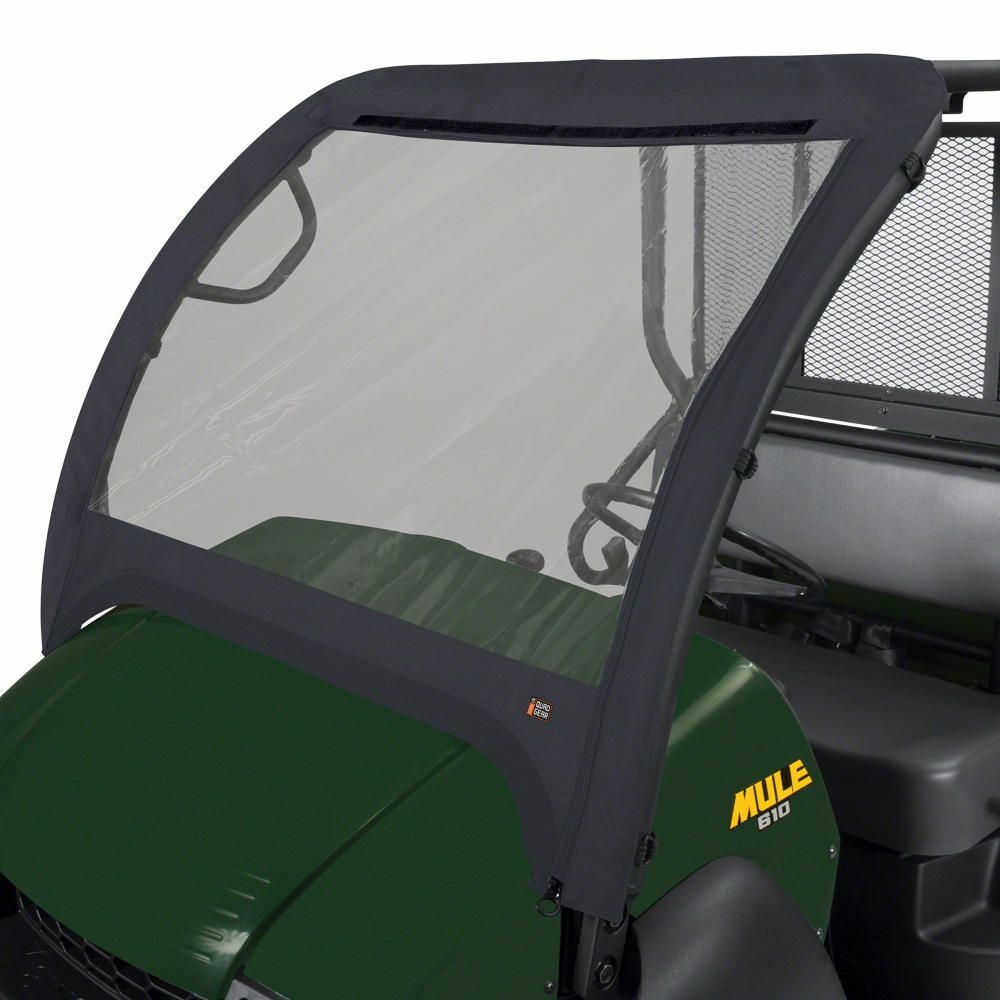 Classic Acc. Utv Windshield Kaw Black Windshield/Windscreen