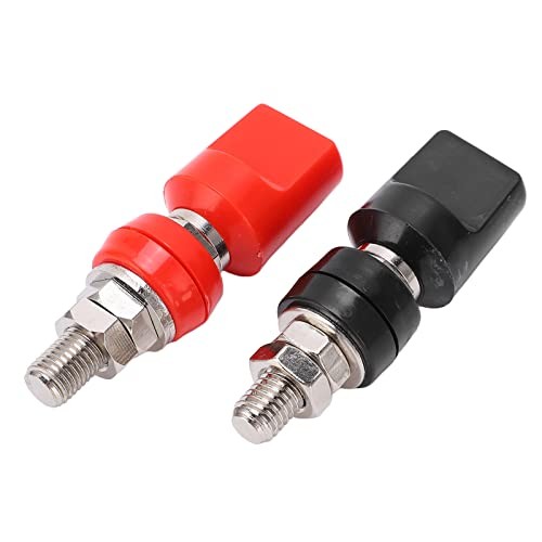 M8 Remote Battery Terminals, 2PCS 100A Battery Post Terminals with 4mm Plug