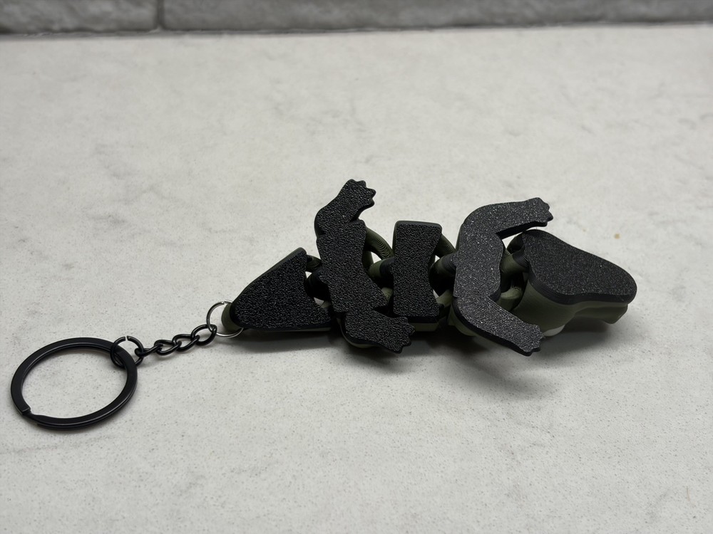 John Deere Trail Gator Keychain 4x6 2x4