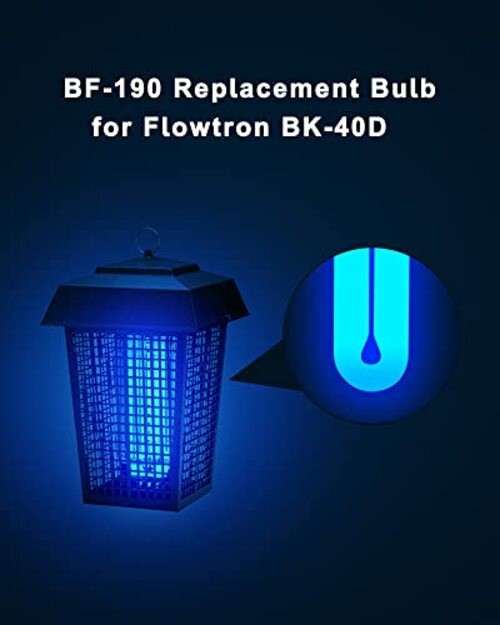 BF190 Replacement Bulb Compatible with Flowtron BK-40D Bug Zapper, 10 2 Pack