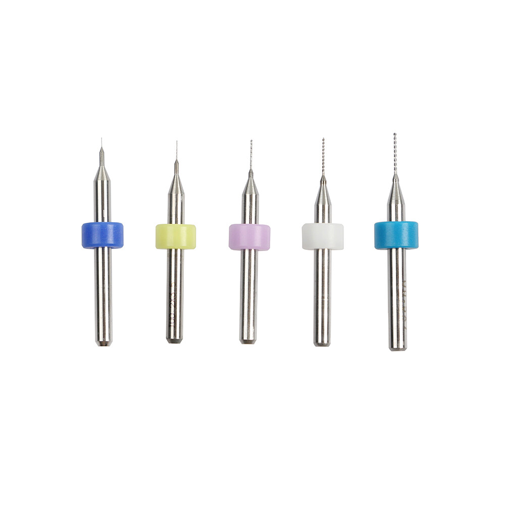 40PCS Carbide Micro Drill Bits Set 0.1-2.0mm PCB Driiling Bit for CNC Engraving