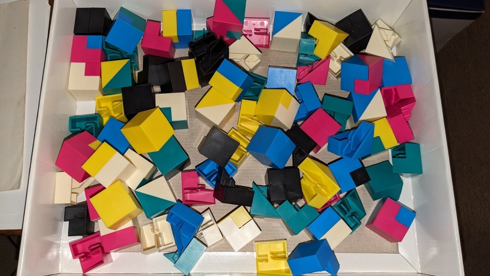 Occupational Asco Kit Cubes Occupational Therapy Developes Logic & Observation