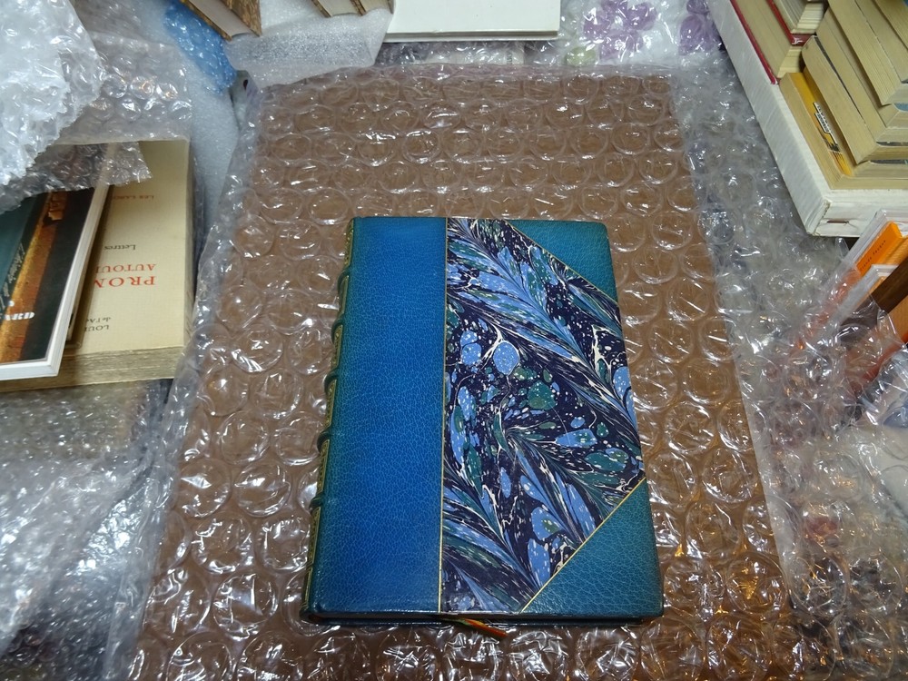 Raphaël - Lamartine Beautiful Moroccan Binding Signed - Champollion with Suit...