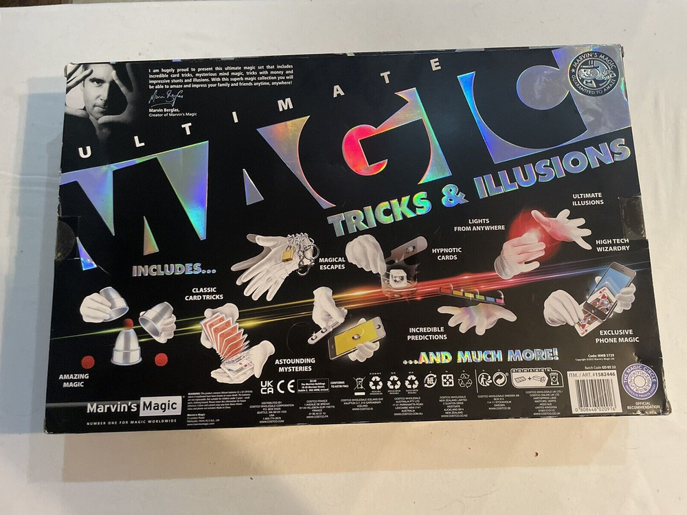 Marvin's Magic Ultimate Magic Set 400 Tricks & Illusions NIB