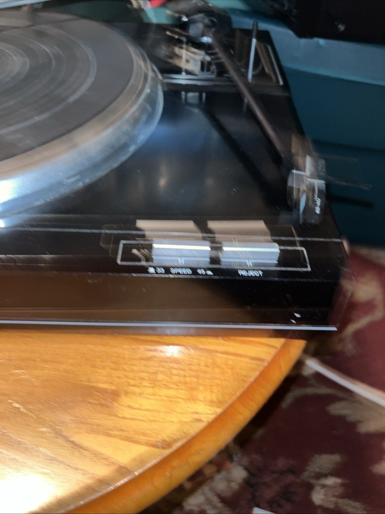 Sanyo TP 266 Semi-Automatic Turntable Record Player Untested, Or For Parts