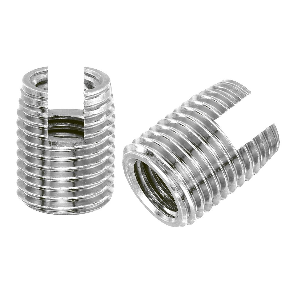Self Tapping Threaded Inserts, 5pcs Inner M10 M14x18 303 Stainless Steel Nuts