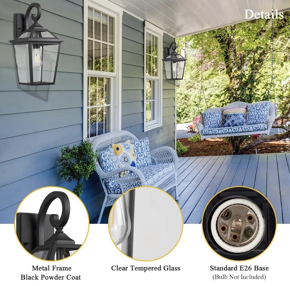 Diyel Outdoor Wall Lantern