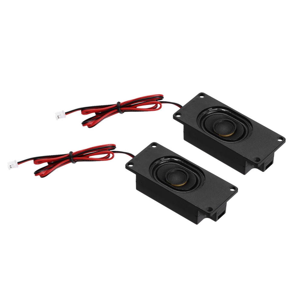 2 Pcs 3 Watt 8 Ohm Single Mini Speaker with Terminal Wire