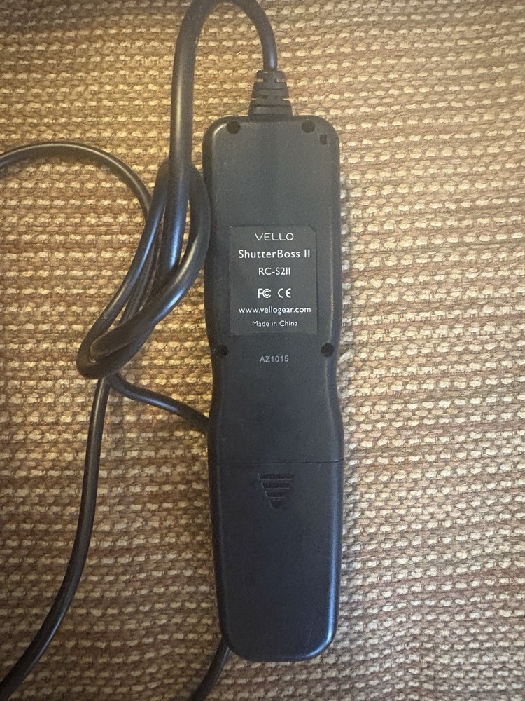 Vello ShutterBoss II Remote Control Timer (Model RC-S2II)
