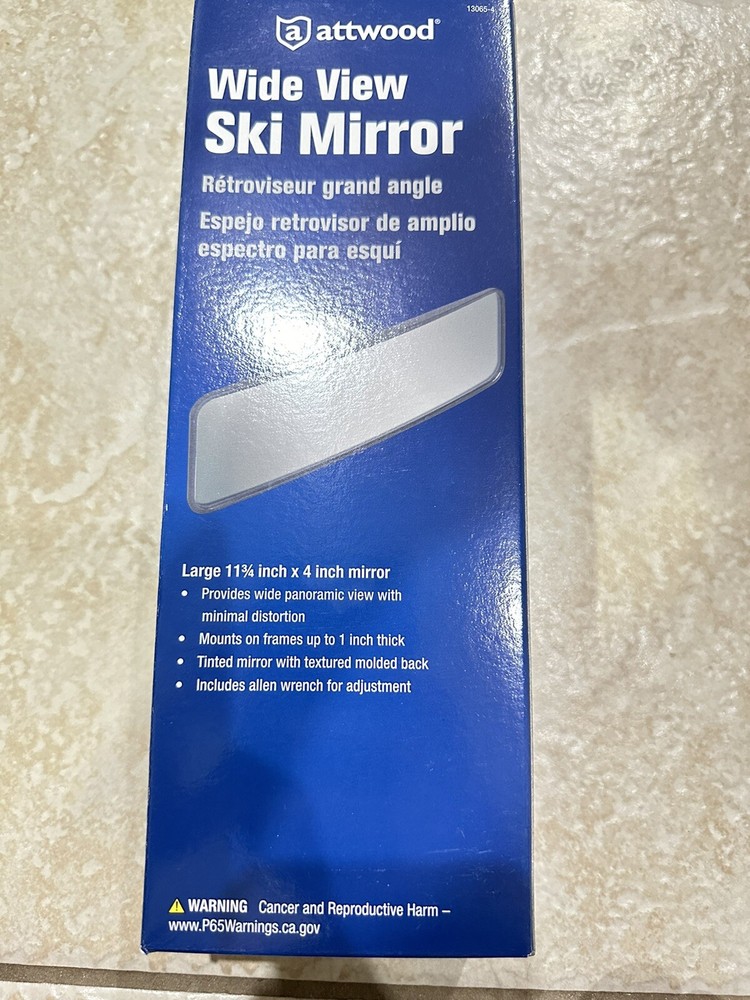 Attwood Ski Mirror Wide View #13065-4