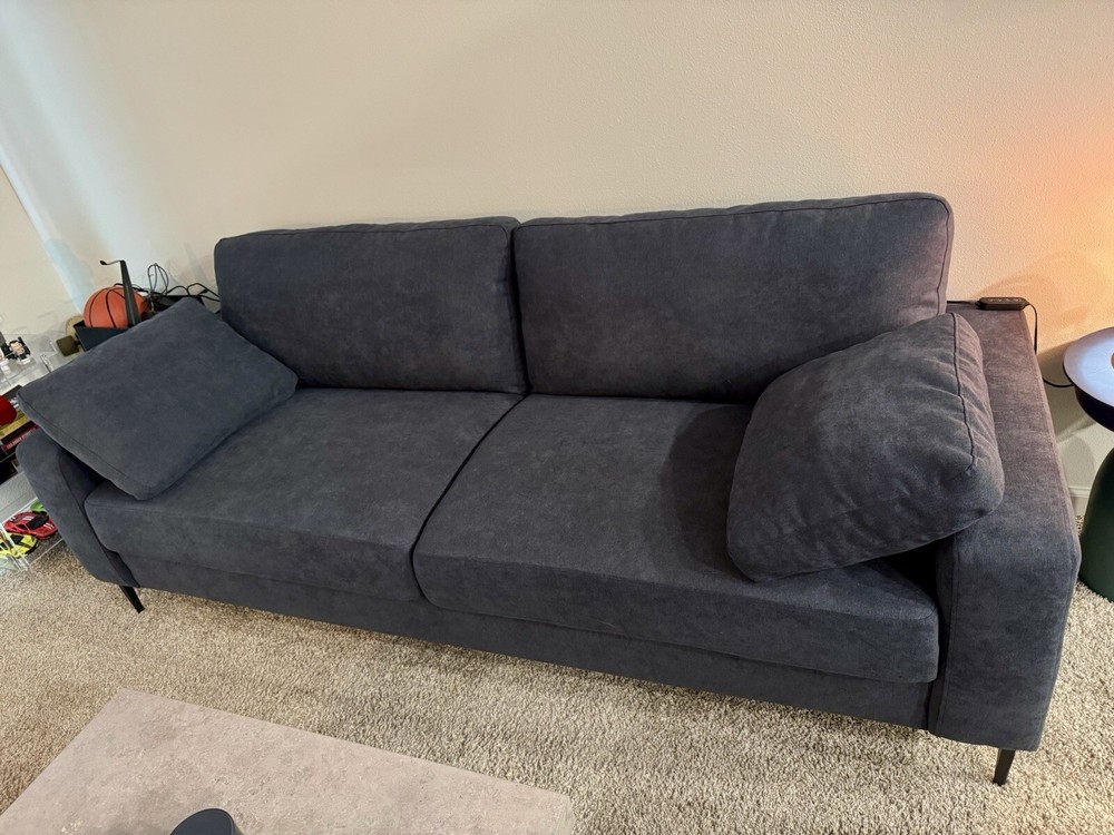 Brand New Modern Navy Couch 84.3”