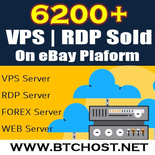 VPS Server / RDP Server / VPS Hosting 16GB RAM 400GB SSD - 1 year