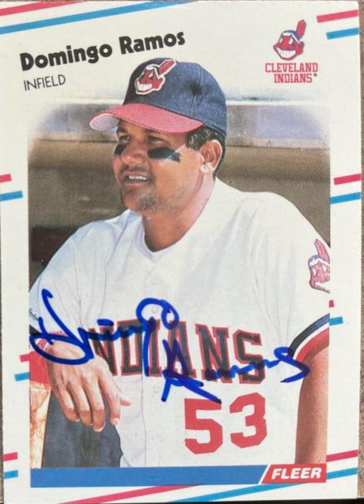 Domingo Ramos Autographed 1988 Fleer Update #U-23