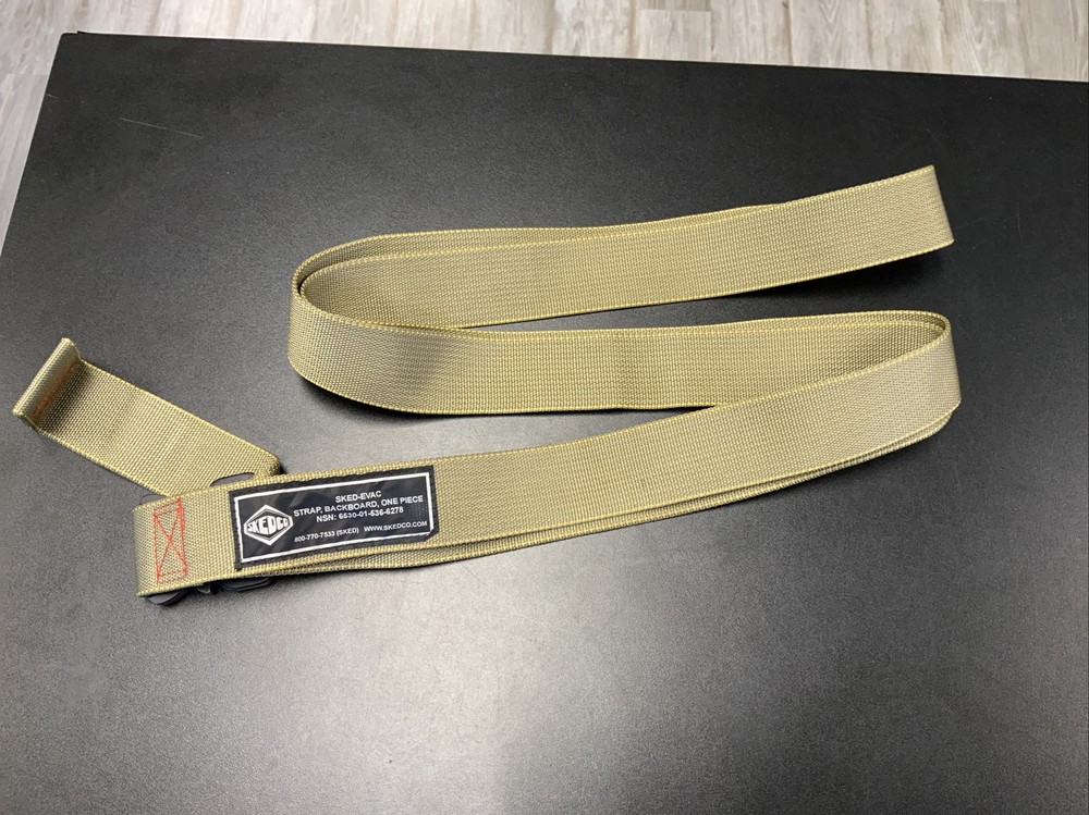 Skedco Medic SKED-EVAC Strap Backboard, One Piece