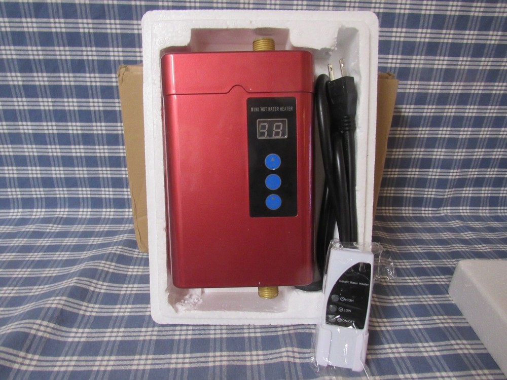 Mini Water Heater XY-08AA  110 V - 3000 W - 50-60 Hz New Open Box. FREE SHIPPING