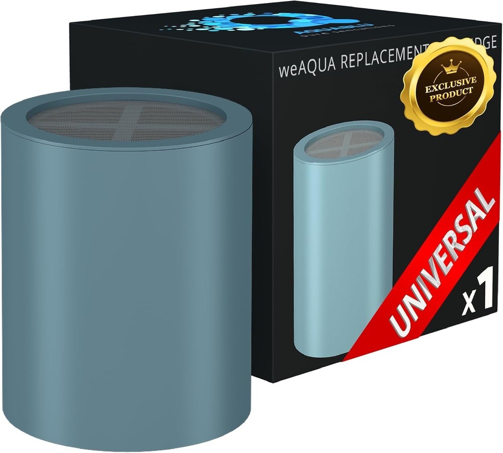weAQUA Heavy Duty NO BS Shower Filter Replacement Cartridge 1 Pack