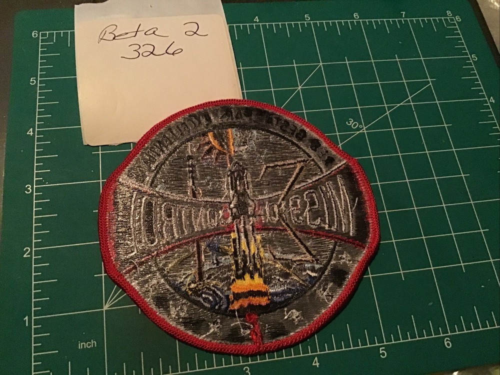 NASA MISSION OPERATIONS -RES GESTA PER EXCELLENTIAM- ORIGINAL SPACE PATCH