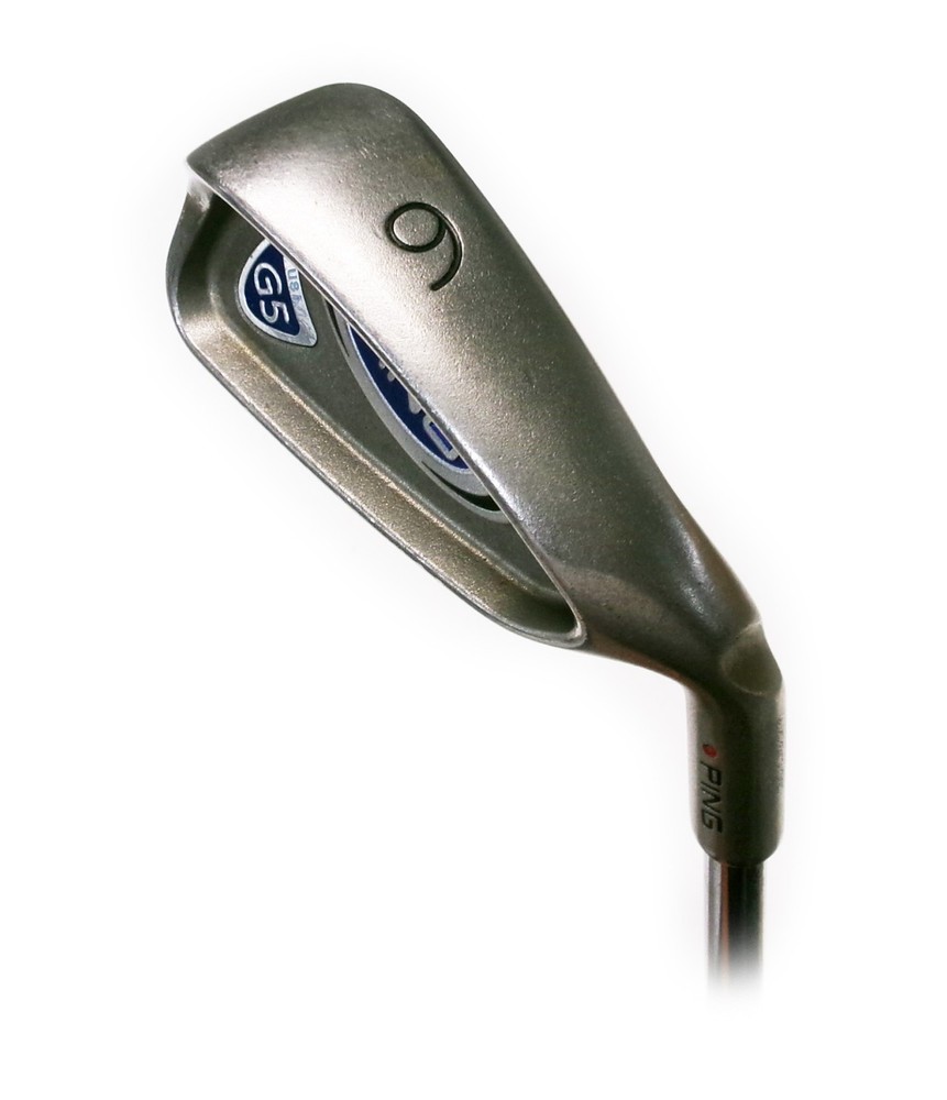 Ping G5 6 Iron Red Dot Steel CS-Lite Stiff Flex