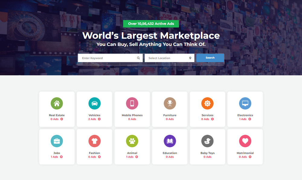 All in one Classified Website Setup One Free Hosting / Setup