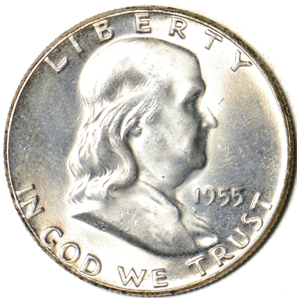 1955 (Bugs Bunny) Franklin Silver Half Dollar