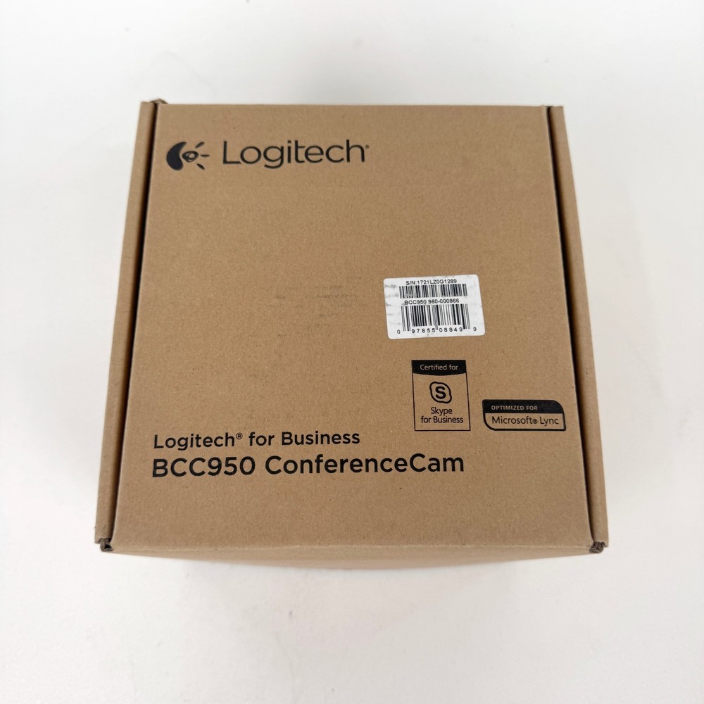 Logitech BCC950 ConferenceCam USB Camera Speakerphone w/ Remote