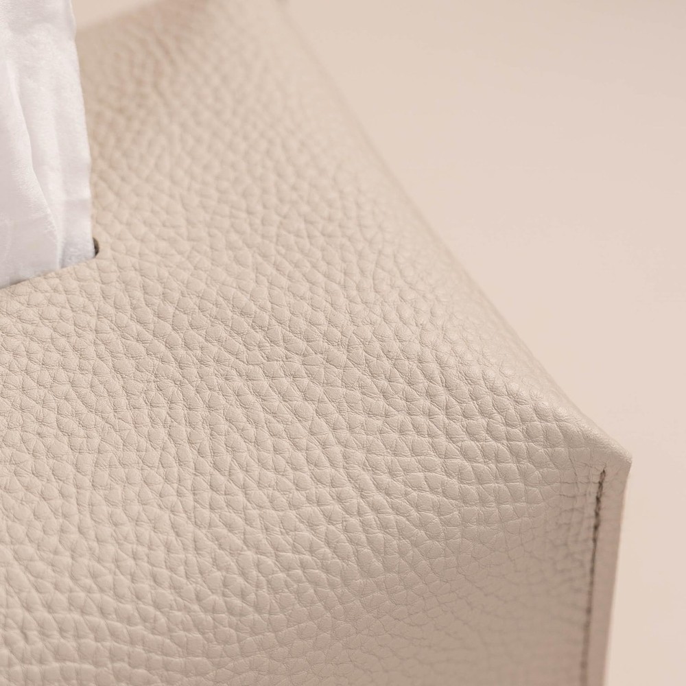 Aesthetic Rectangle Tissue Box Cover, High Flat Box Tissues Holder Rectangula...