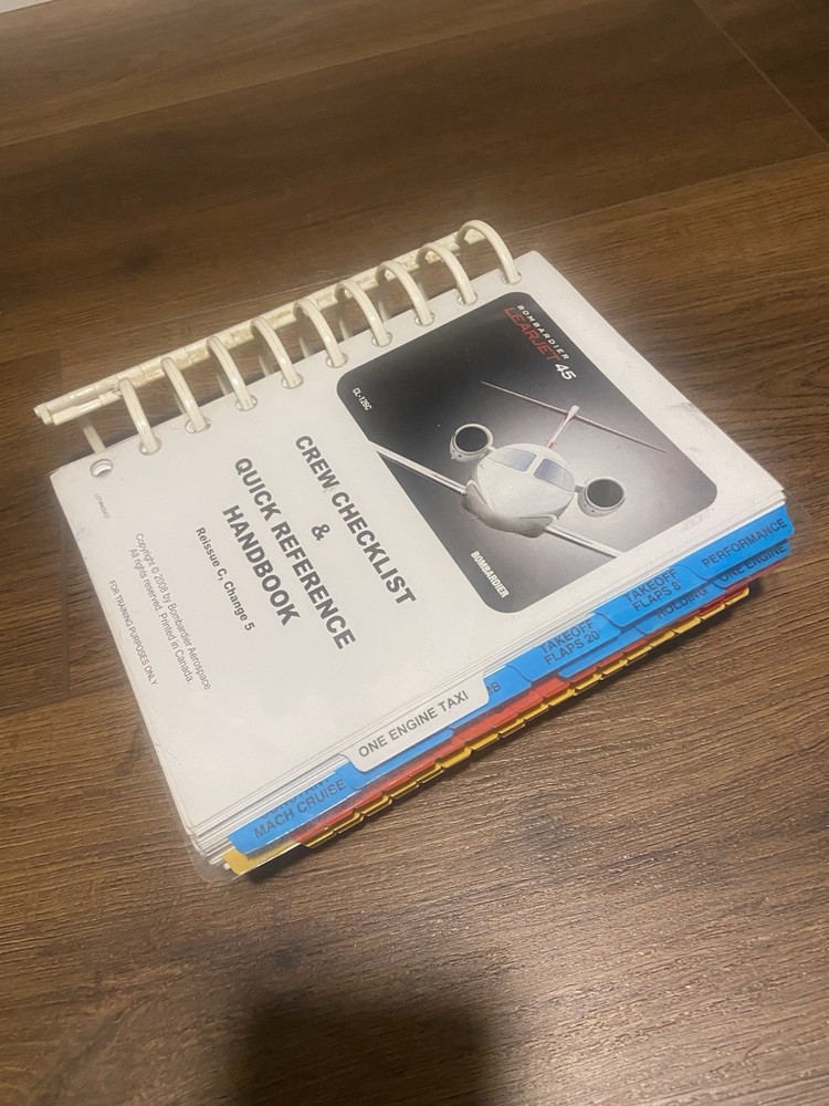 Learjet 40/45 QRH And Check List
