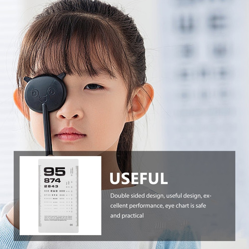 Vision Test Equipment Poster Optician Tools Visual Acuity