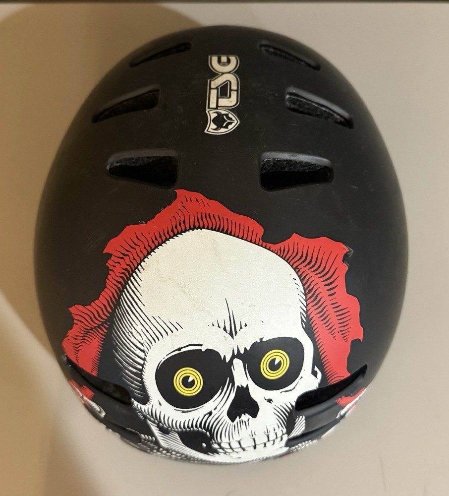 TSG Powell Peralta Evelution Ripper Skateboard Helmet ***Bones brigade*** S/M