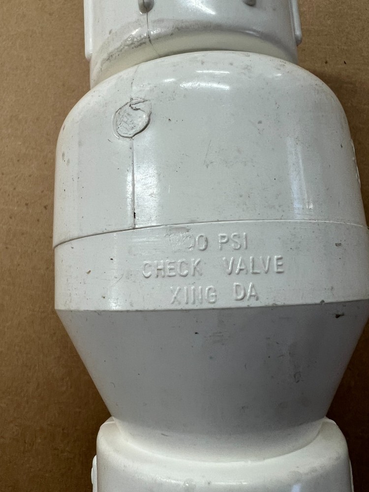 Pool Check Valve with 1-1/2" Female Threaded